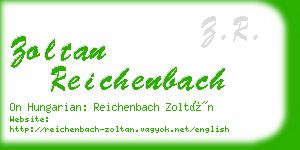 zoltan reichenbach business card